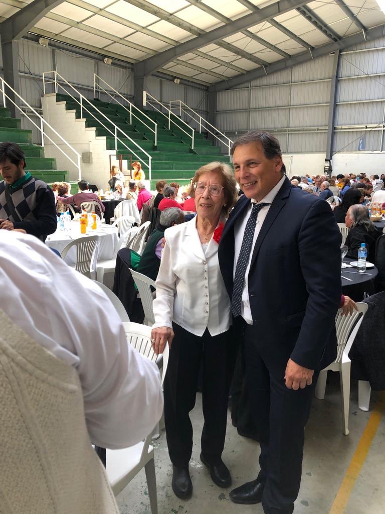 Muchisimas gracias x el permanente apoyo q me dieron en mis dos periodos de Gob. todos los centros de Jubilados de la ciudad.Los llevo en mi corazon! Fue un hermoso almuerzo celebrando juntos el dia del Jubilado. No tengo dudas q <a href="/piccoe/">Enrique Picco</a> es la mejor opcion el 10/11 para todos uds