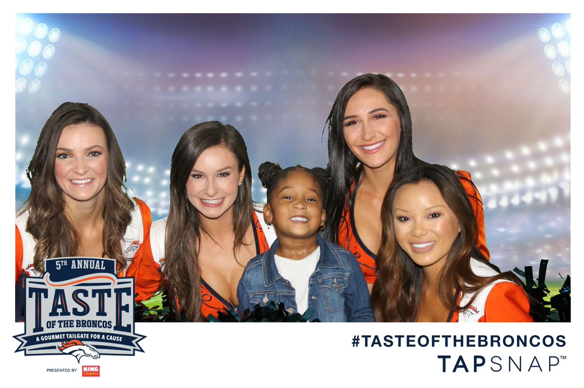 BroncosOffField's tweet image. 👀 like @BroncosCheer found some #FutureDBC at #TasteoftheBroncos last week!
