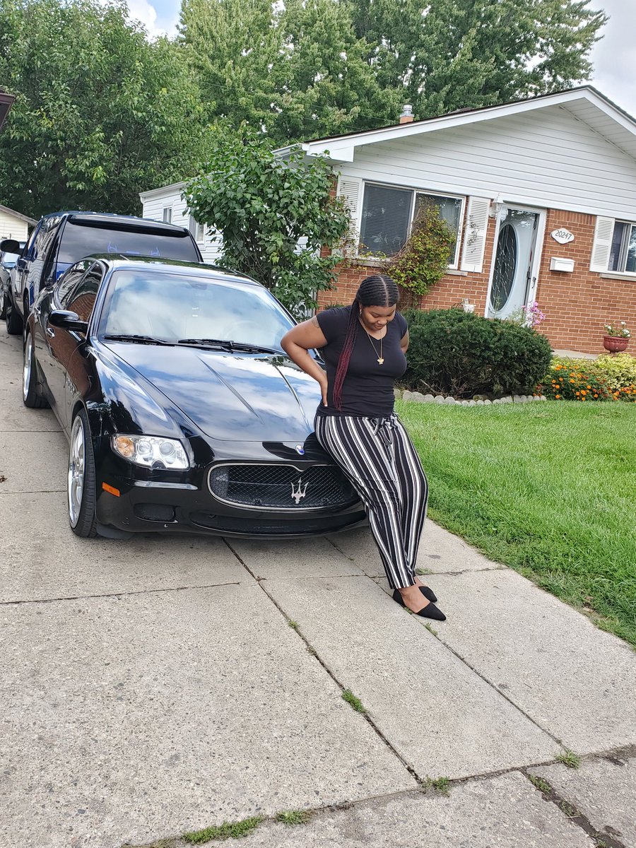 JaMoniaAleise's tweet image. When you tell your husband take a few pictures of you &amp;amp; he gets one picture of you off guard and the rest are selfies of him in your phone. 🤦🏾‍♀️ 
#masarati #masi #pullingup #luxury #SaturdayMorning 🤑🤑