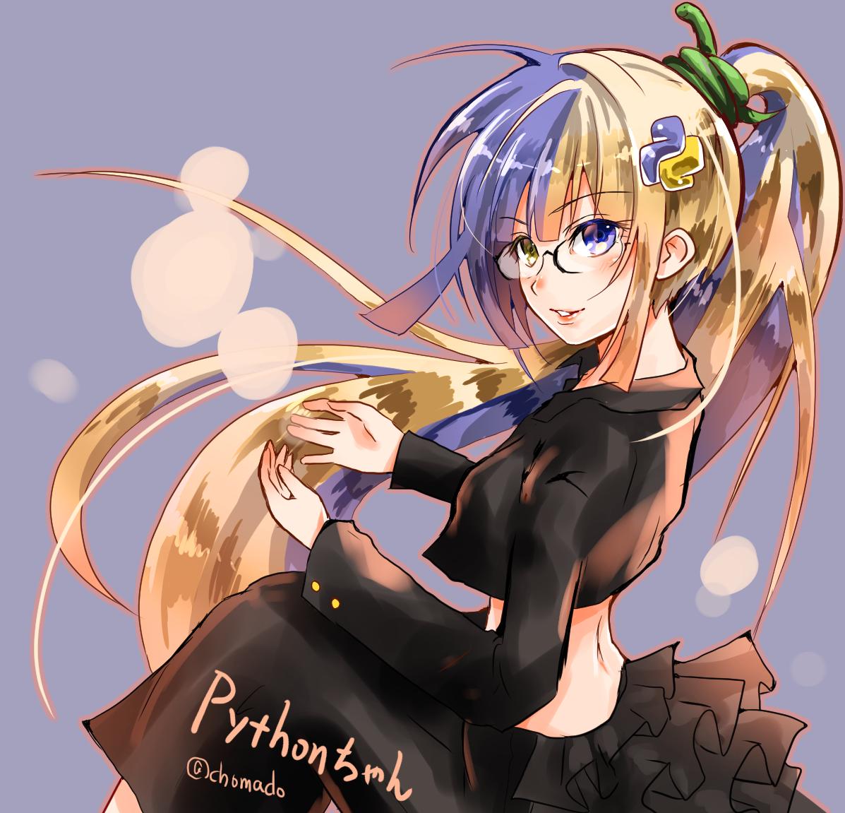chomado's tweet image. #技術書典 ブース【す22D】で配る #Pythonちゃん 絵を
当日の朝に仕上げる限界オタク実況!
終わった!!もう朝 4時半じゃん!
解像度高い版は Pixiv にも上げました→ pixiv.net/member_illust.…
今日 #技術書典7 で印刷してお配りするものは
これに背景などを追加したものになります!