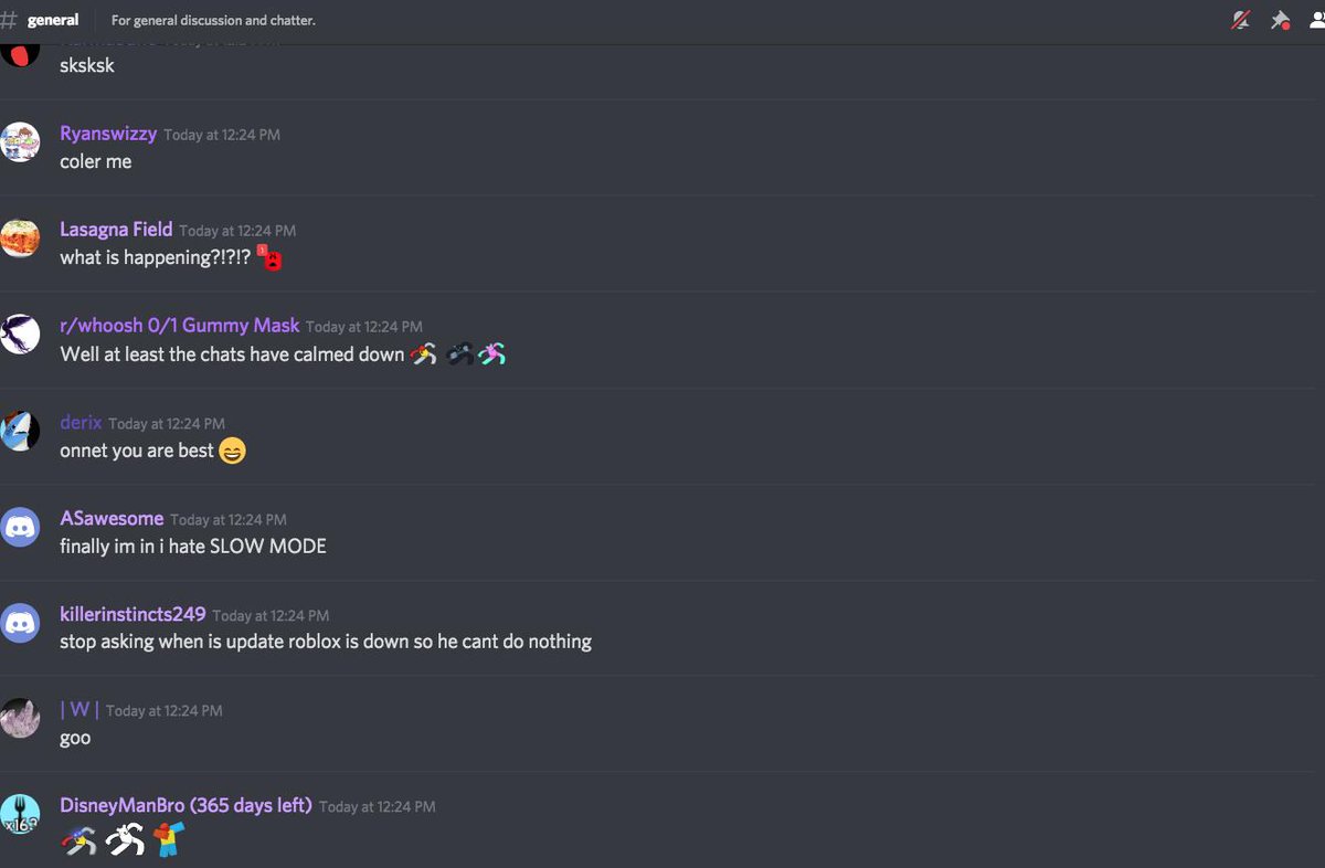 Bee Swarm Leaks Pa Twitter Look What Onettdev Has Started Chaos In The Discord Server They Had To Put 1min Slowmode - roblox leaks discord server