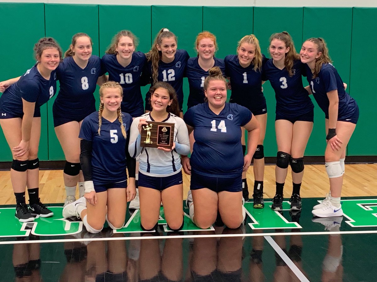 Way to go Spartan JV!!  Won the Port Tourn today!