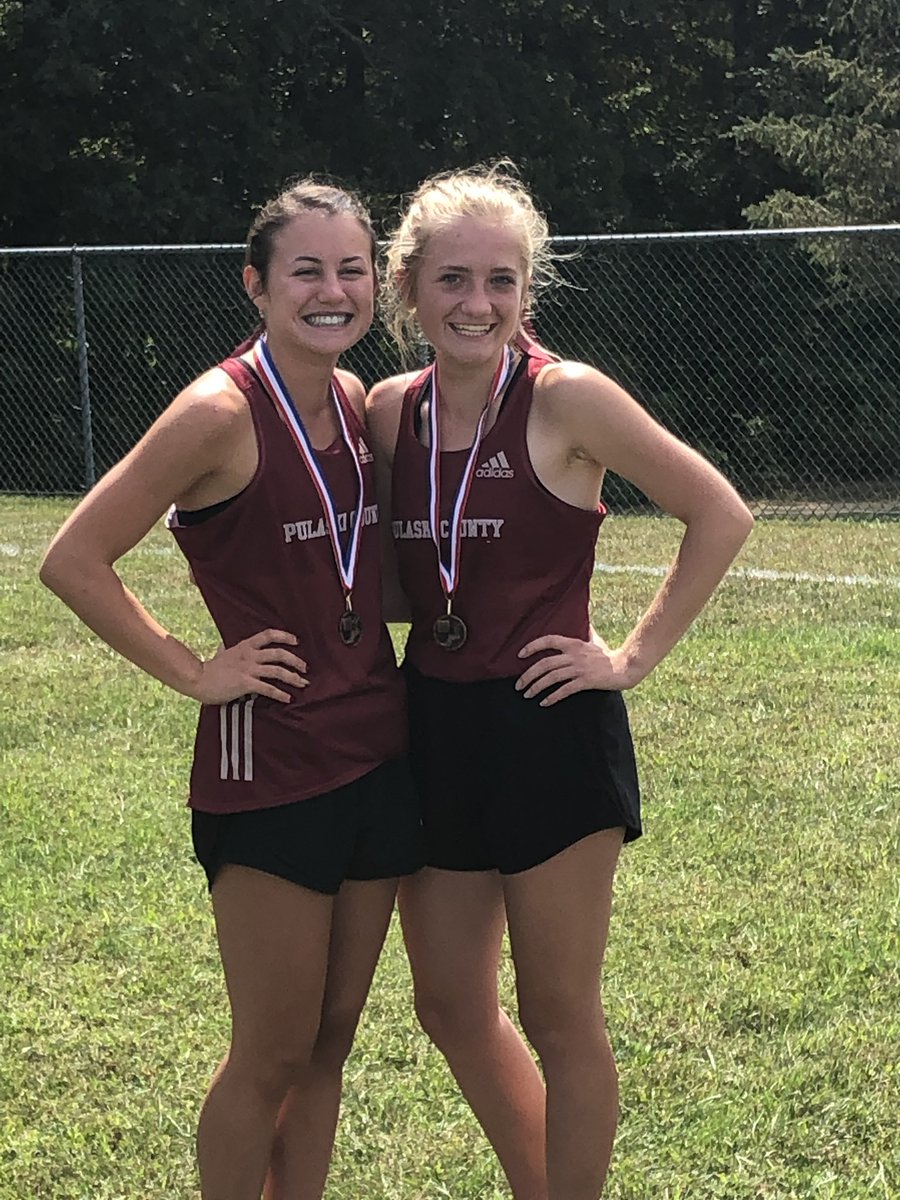 Our girl medalist for the Cougar Clash Invitational held at Randolph Park today are <a href="/allysoncastle4/">allyson castle</a> in 9th and @madeeovelia in 11th.