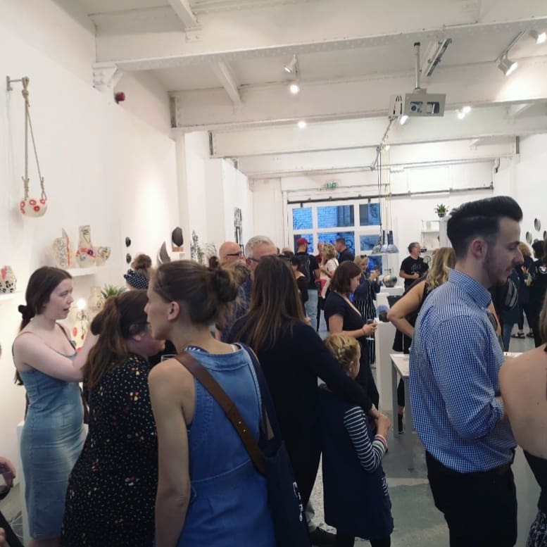artists_maze's tweet photo. What a fabulous preview evening at @CentrespaceBS1 last night, thanks so much to everyone that came along! #alchemybristol ceramics exhibition is on until 2 October, do pay us a visit to see the creations of 17 incredibly talented ceramic artists! #Bristol https://t.co/FW5NVAtJKQ