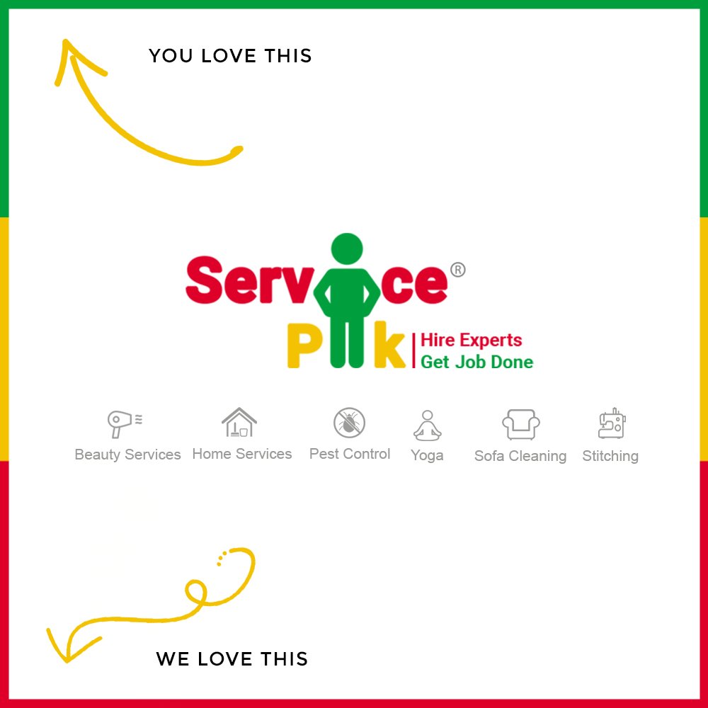 What you love & What we love :)
Show us some love, we really work hard to give you the best experience!

#servicepik #whatyoulove #whatwelove #doorstepservices #trendingformat #homeservice #hasslefreeservice #trending