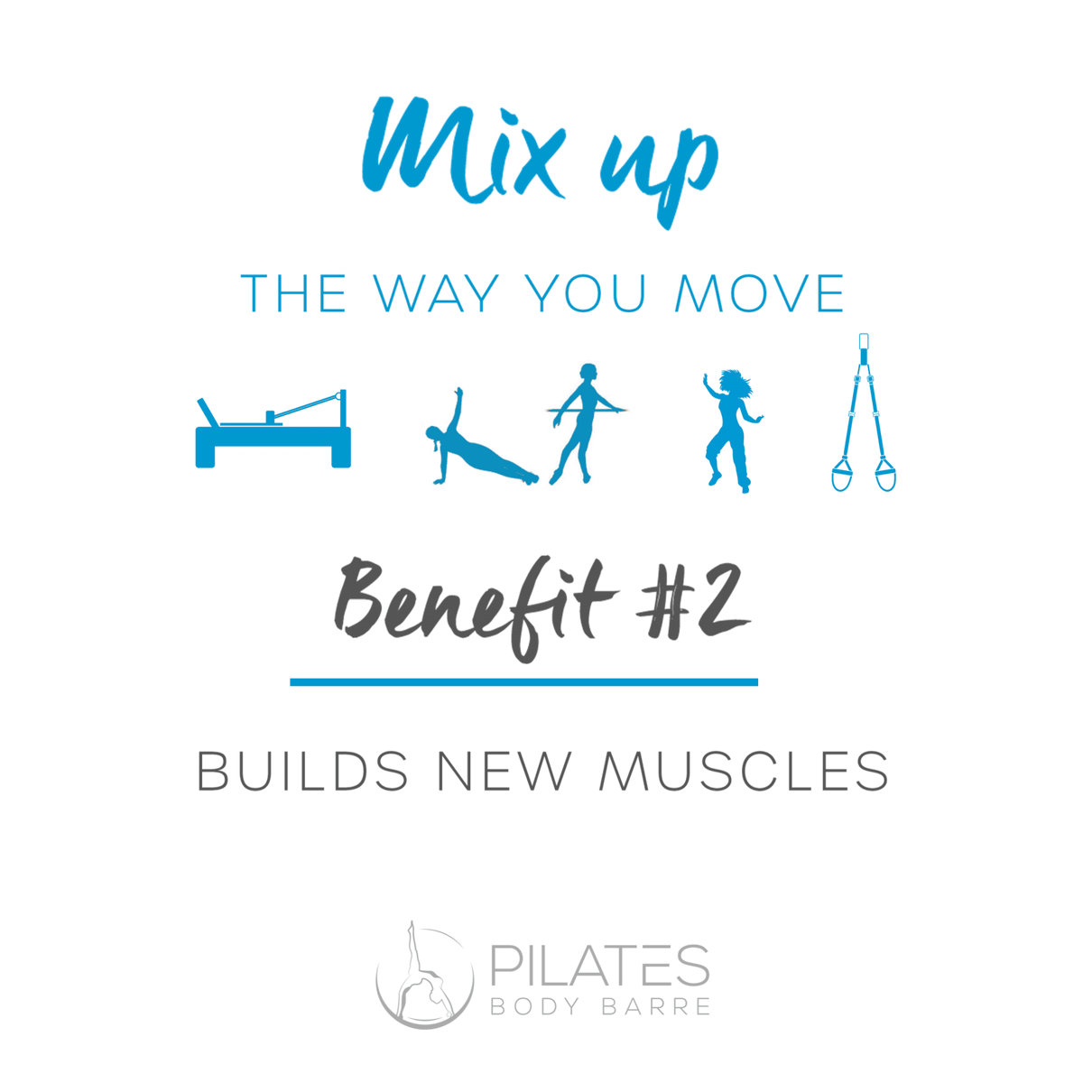 PilatesBB's tweet photo. Adding variety to your workout routine is a great way to achieve full body strength. Check out the classes in our fitness room next time you're at the studio!! https://t.co/hXV7an0vQj #PBBnky #PilatesBodyBarre https://t.co/gt81sGaWzg