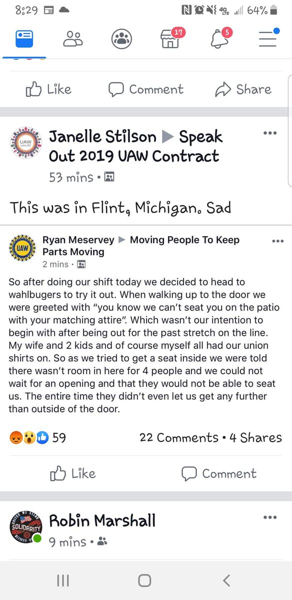 @markwahlberg @DonnieWahlberg  this very disappointing!! I will not be spending my money here #UAW #local598 #STANDSTRONG #solidarity #strike