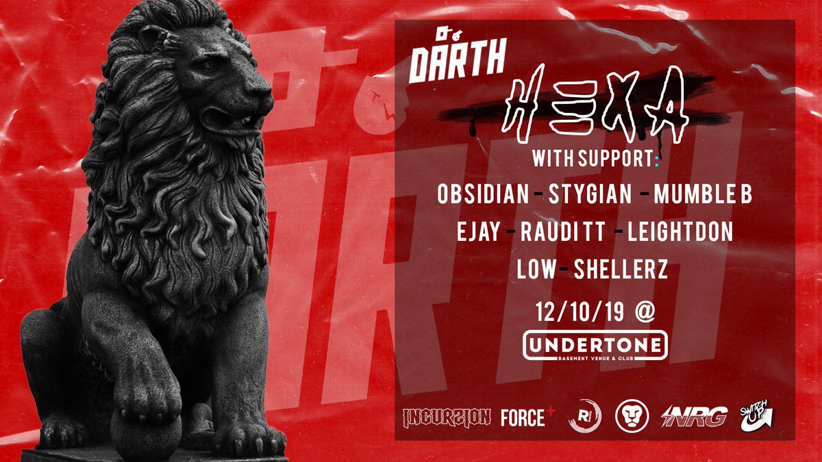COMING SOON | Darth DNB // HEXA | 12.10 | 10PM | £5-8 ADV | facebook.com/events/7543618…