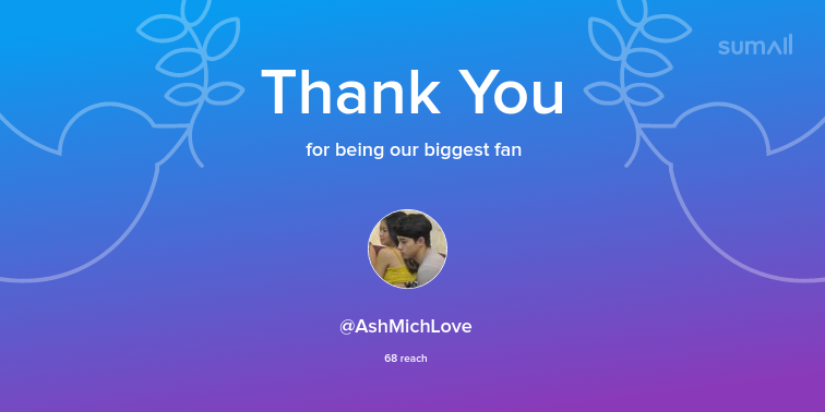 itsdiwaTALA's tweet photo. Our biggest fans this week: AshMichLove. Thank you! via https://t.co/tuxDa1kHzQ https://t.co/CHn3wJRanU