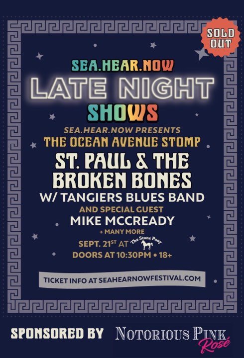 Notorious Pink is a proud sponsor of the Sea Hear Now festival in Asbury Park, NJ tonight and tomorrow, look for the Notorious and make it great! seahearnowfestival.com #notoriouspinkevents #davematthews