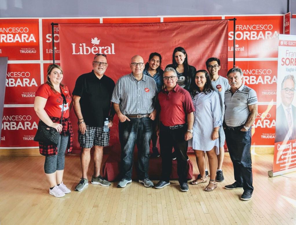 StevenDelDuca's tweet photo. What a great day to #goknockdoors. Had a blast being out w/ @fsorbara &amp; some of the hardest working volunteers around! #ChooseForward #cdnpoli #elxn43 #OLPRebuild https://t.co/iZbaOXsSTV