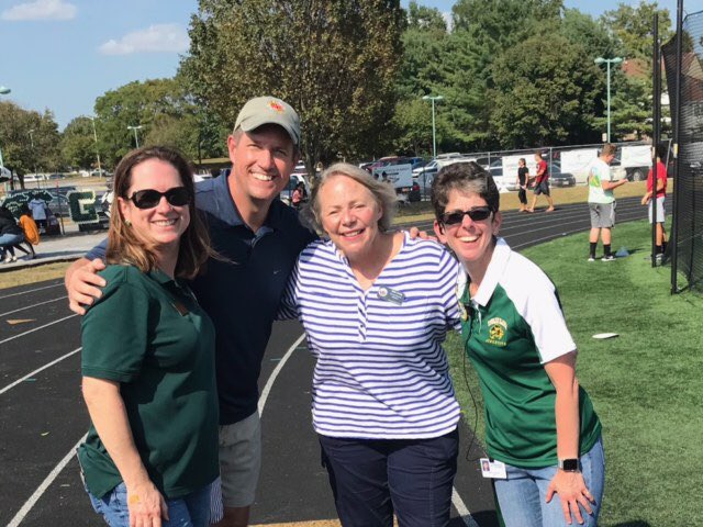 Homecoming 2019 <a href="/hcpss_wlhs/">Wilde Lake HS</a>  with HCPSS Board member Jen Mallo, County Council member Deb Jung, and Principal Leonard! Wildecats playing a great game!  Go Cats!