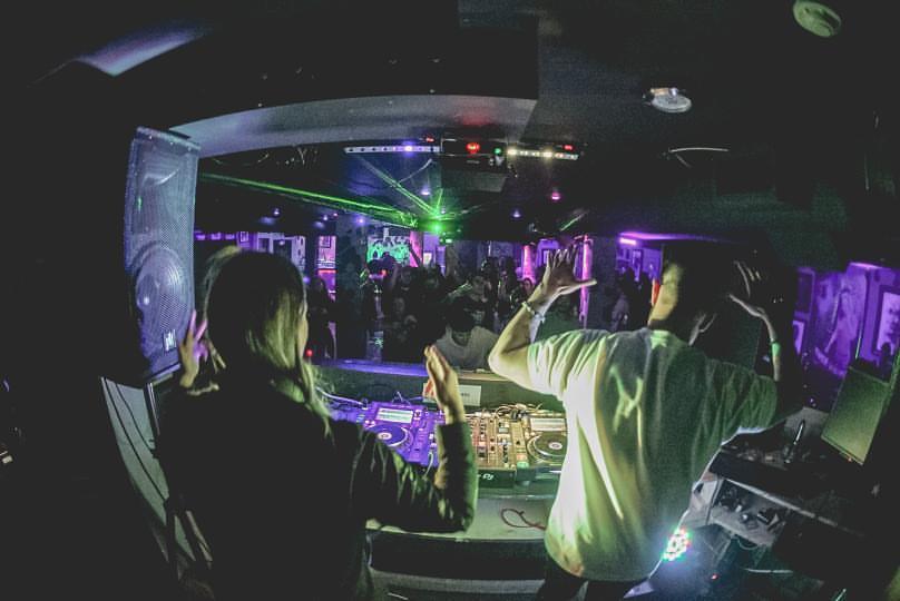 Had a blast going b2b w/ <a href="/iambassani/">Bassani</a> last night. Bless up to everyone who came out to our first night of Hooray, House! We appreciate everyones support &amp; will be back again soon. <a href="/junctionyyc/">Junction - Food . Stage . Bar</a> underground is the new place to be, much love  🙏🖤 #tetradsound #yycbasshousemovement