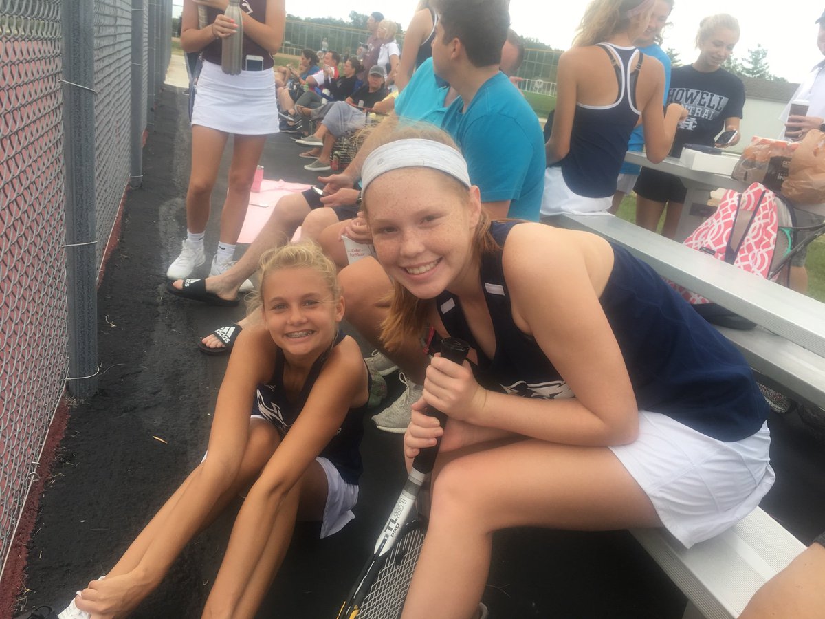 TrishaGrantham5's tweet photo. JV Doubles Tournament at FZW.  Proud of Avery &amp; Bailey for making it to the finals. Just fell short 6-5 but played hard and did great 🎾 Well done 👏🏻 @THSWolvesTennis @averygrantham_ @ag_stl @chelsea_renfro #timberlandwolves #dynamicduo https://t.co/A1ZnGvovr2