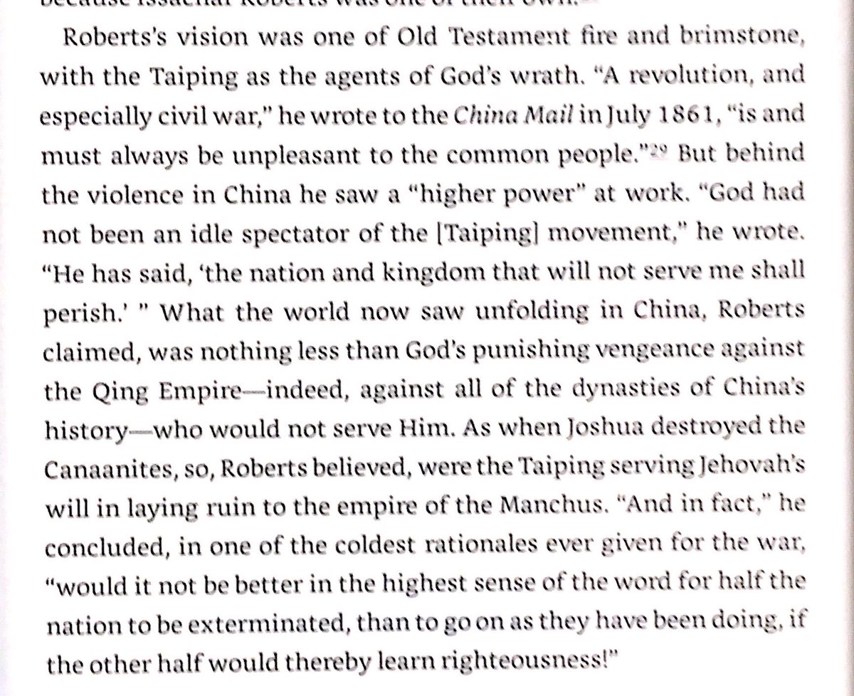 A southern Baptist view on the Taiping - very Old Testament influenced