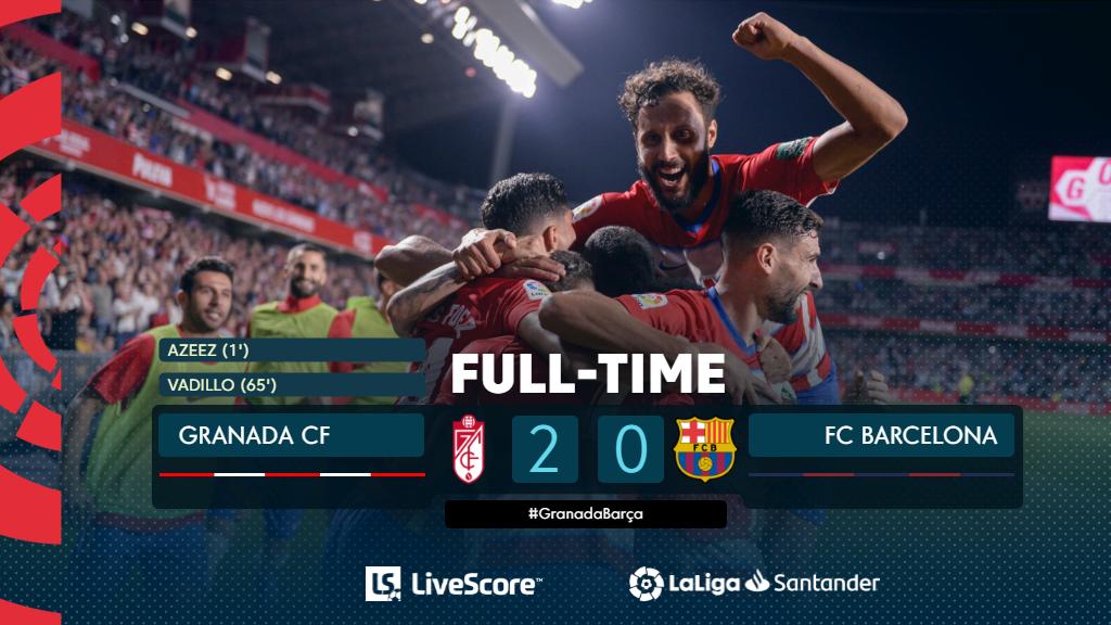 Livescore Barcelona Vs Granada