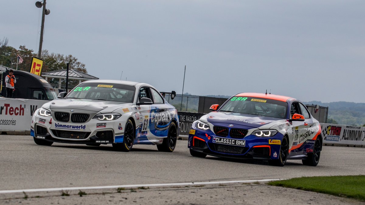 BMWMotorsport's tweet photo. TC America✋🏻
1-2-3 win🏆 for the BMW M240i Racing (TC class).
P1️⃣: James Clay, Copart / BimmerWorld Racing
P2️⃣: Toby Grahovec, Classic BMW
P3️⃣: Johan Schwartz, Rooster Hall Racing
Congrats! Great job!💪🏻#BMWMCustomerRacing #BMWSportsTrophy https://t.co/CJ7J8vKOZy