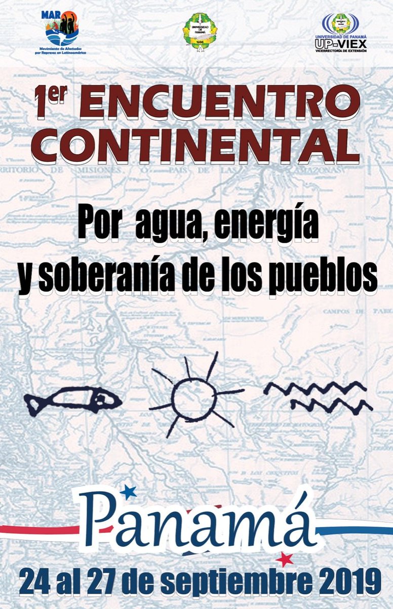 Primer Encuentro de afectados por represas de América Latina – MAR redaguapanama.org/2019/09/21/pri…