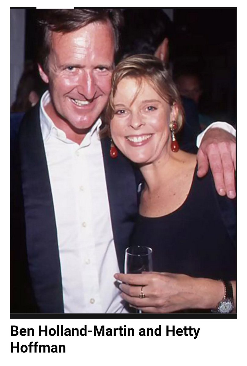 Heather 'Hetty' Hoffmann, now Lady Ronaldshay, is a close friend of Ben Holland-Martin. Together with Epstein listee Cazzy Neville, she was wooed by Casanova Prince Andrew.She is a patron of Zoe's Place baby hospice. https://www.zoes-place.org.uk/middlesbrough/about/patrons_ambassadors.aspx