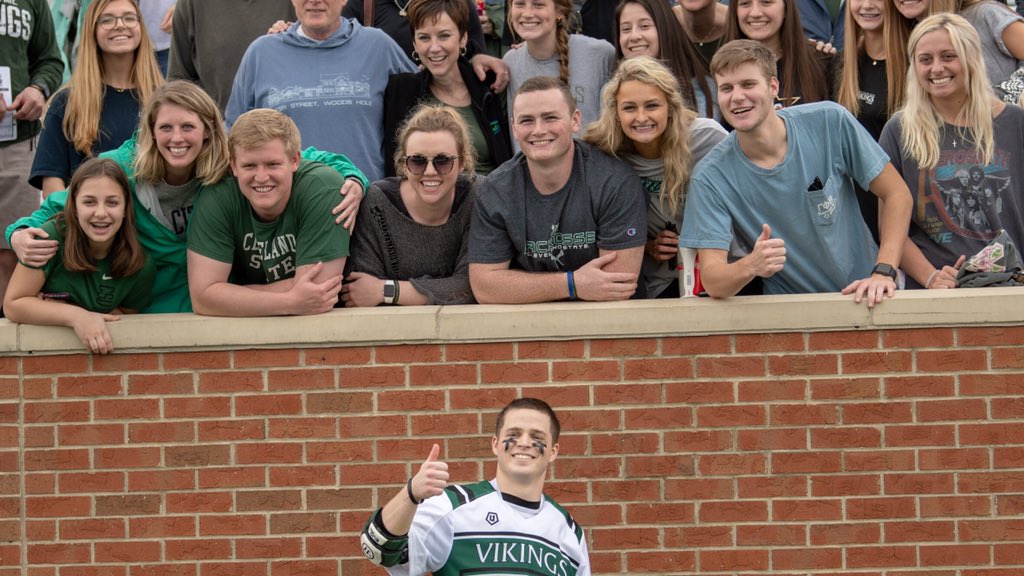 TheKingVike's tweet photo. Two of my favorite pictures of all time. Post game down in Georgia - Danny embracing Turner’s mother who, along with a crew of Turners’ closest friends, came to support us in our game vs Mercer. The spirit of #82 lives on everyday here at CSU #TeamTurner82 https://t.co/vf52X61I1O