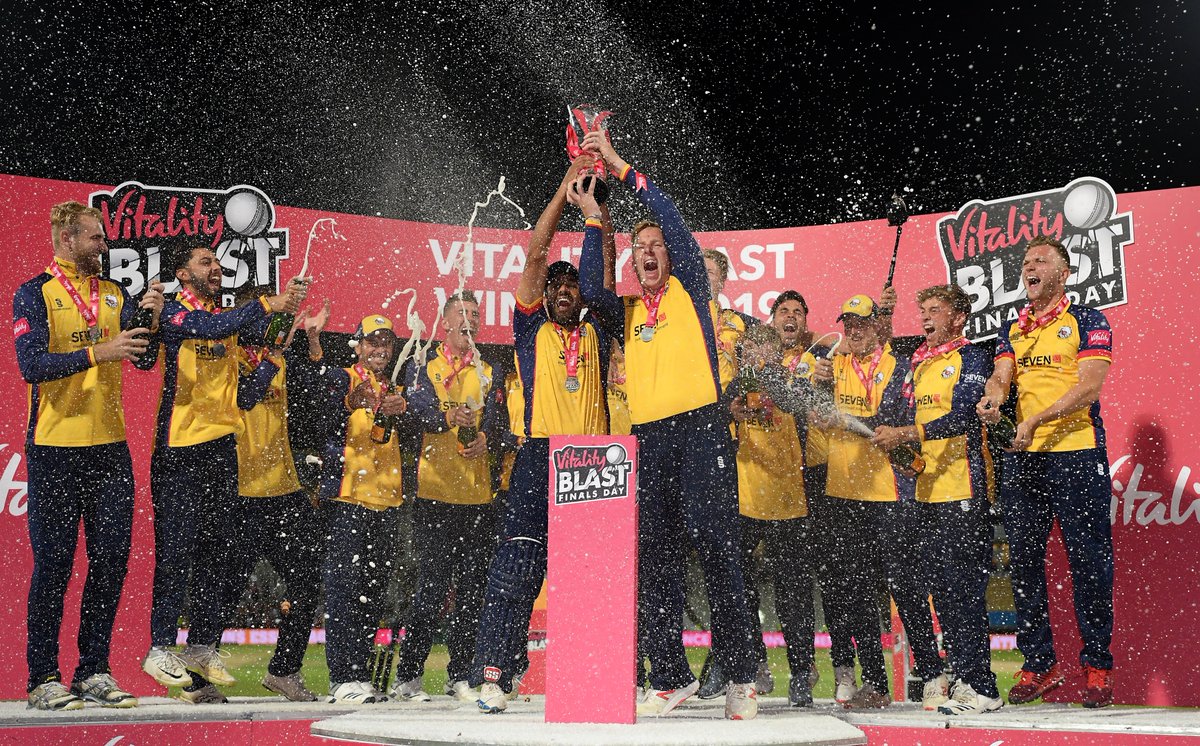 Essex Eagles, #Blast19
champions!