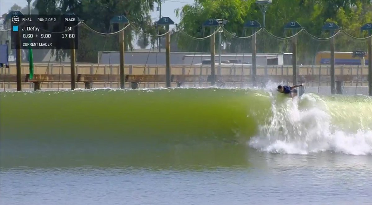 laurent64's tweet image. Et en attendant, @johannedefay 🇫🇷 est en train de faire un exploit au #FreshwaterPro #SurfRanch  Go Jojo ! 🏄‍♀️🌊worldsurfleague.com/posts/417098/i…