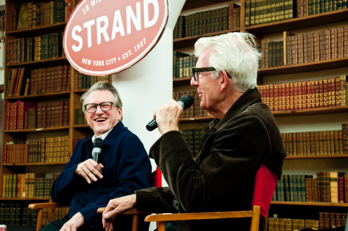 NickLoweBio's tweet image. You Old Devil. Promoting @NickLoweBio in NYC #PLUg with thanks to #NickLowe and @DaCapoPress and @strandbookstore and @ShoreFireMedia and @alisonstewart and #EdKazPhoto and all of you who showed up. Film of the event on #YouTube does exist. A great evening.