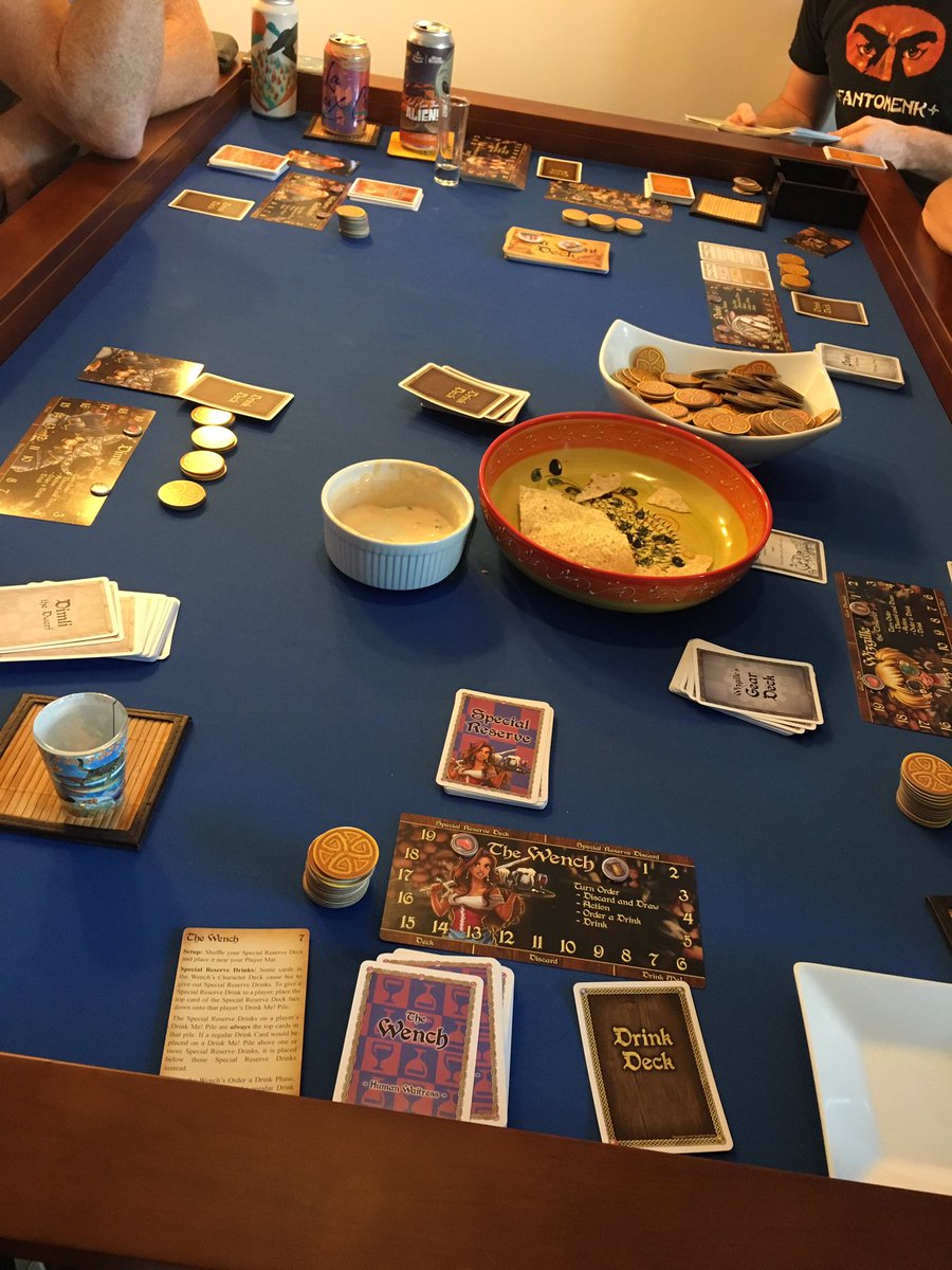 LonelyGeekess's tweet photo. #TheRedDragonInn #cardgame #boardgame #drinkinggames https://t.co/ryqK77mixR
