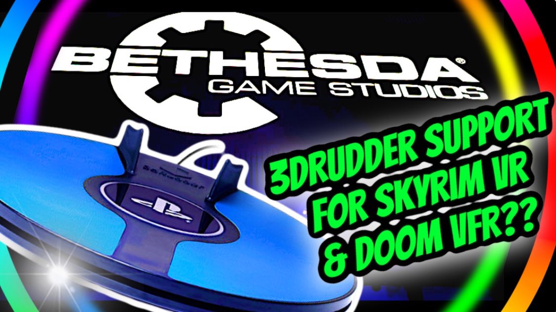 GAMERTAGVR's tweet image. OH SNAP! #WolfensteinCyberpilot #vr has #3dRudder support on #PlaystationVR!! Let’s hope #DoomVFR &amp;amp; #SkyrimVR get updates 👉 youtu.be/krVsTeBsNr8