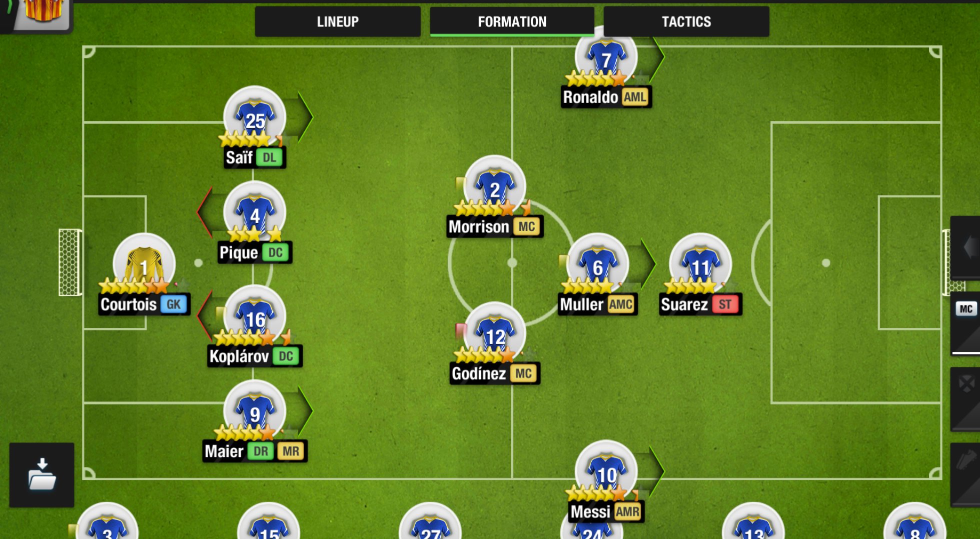 patrulje Krav filosofi Top Eleven Tips and Tactics on Twitter: "The best working formation this  season : 4-2-3w-1. There are many combinaisons with this formation. Don't  forget to direct message me to get them👈😉. Good