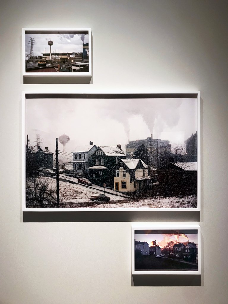 tabithasoren's tweet photo. ED PANAR is back on the walls of Pier 24 in SF! What a treat! I love his books too but the prints are so POIGNANT.
1. Braddock Avenue, 2013
2. Eastbound on the Pennsylvanian, February 14, 2015
3. Eastbound on the Pennsylvanian, March 21, 2016 #edpanar #animalsthatsawme https://t.co/rvp5UtQV6f