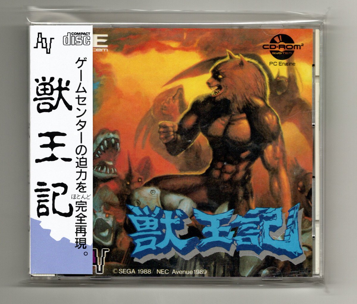 Shinyaman Billybat256 そうそう ピクチャーレーベル仕様でした アベニューの他のタイトルでもピクチャー仕様がありますが ここまで印刷されているのもなかったですね Cd Romとしては世界初とのことですが そもそもcd Romを採用したマシン自体