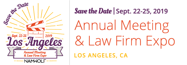 Today's the day! Snap a photo and share it with us. Safe travels to those making their way to the 2019 NAMWOLF Annual Meeting &amp; Law Firm Expo! Keep the snaps coming. #namwolf #namwolfinla #legalsupplierdiveristy