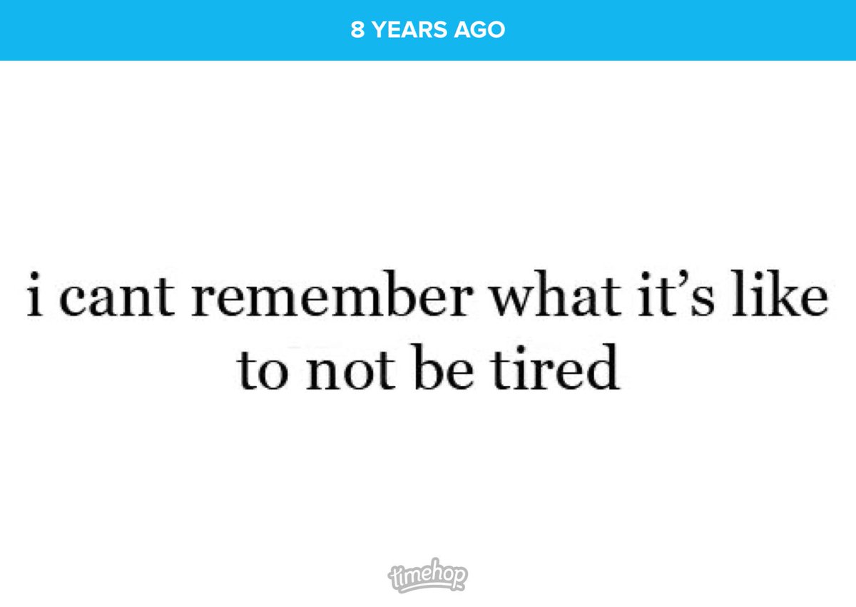 nicoteves's tweet photo. Wow I was already tired 8 years ago. He should meet present me 😂 https://t.co/oeXWa7GX24