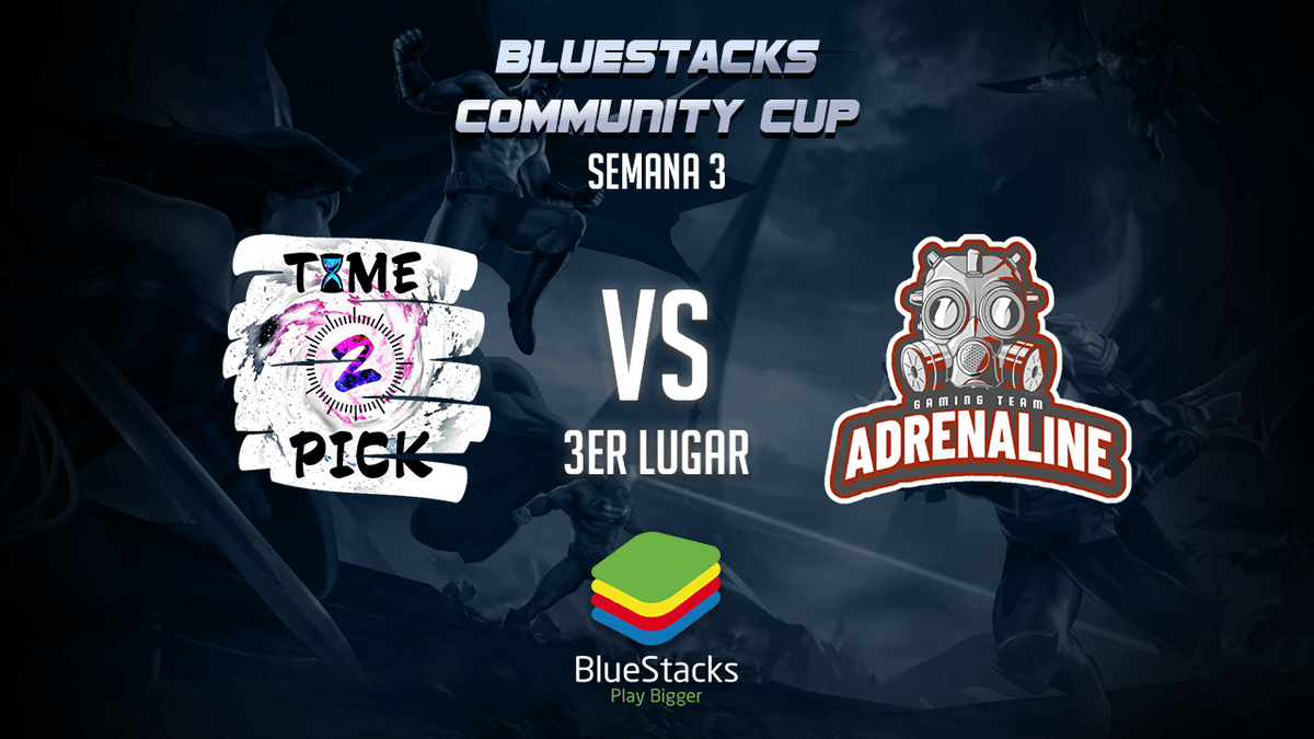 Dia 5 de #BluestacksCommunityCup #3, se juegan los terceros lugares del server Latam y NA, a quien apoyas?

Stream: facebook.com/heycarlos23/

21:00 hrs Samura Kings vs Vikingos
22:30 hrs Time2Pick vs Adrenaline

#ArenaofValor #eSports
