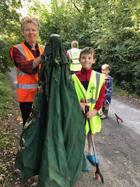 HorsehayPool's tweet photo. Some more photos of today’s #litterheroes https://t.co/rXDWGOVHFn