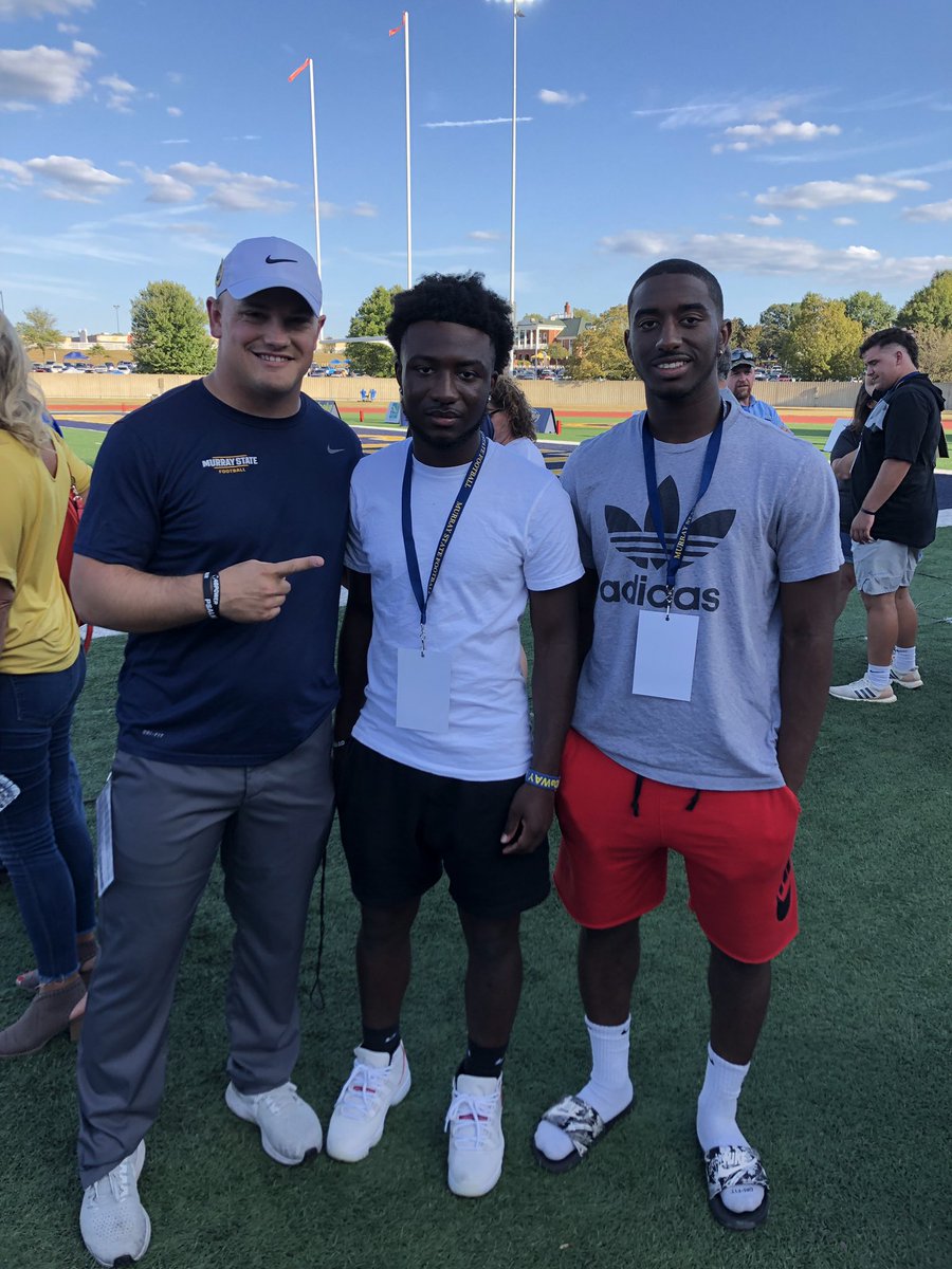<a href="/_yahsirthomas/">Yahsir Thomas</a>&amp;  Walter Batey visiting <a href="/racersfootball/">Murray State Football</a> with 🐾 <a href="/CoachOmli/">Tate Omli</a>🏈 🐎