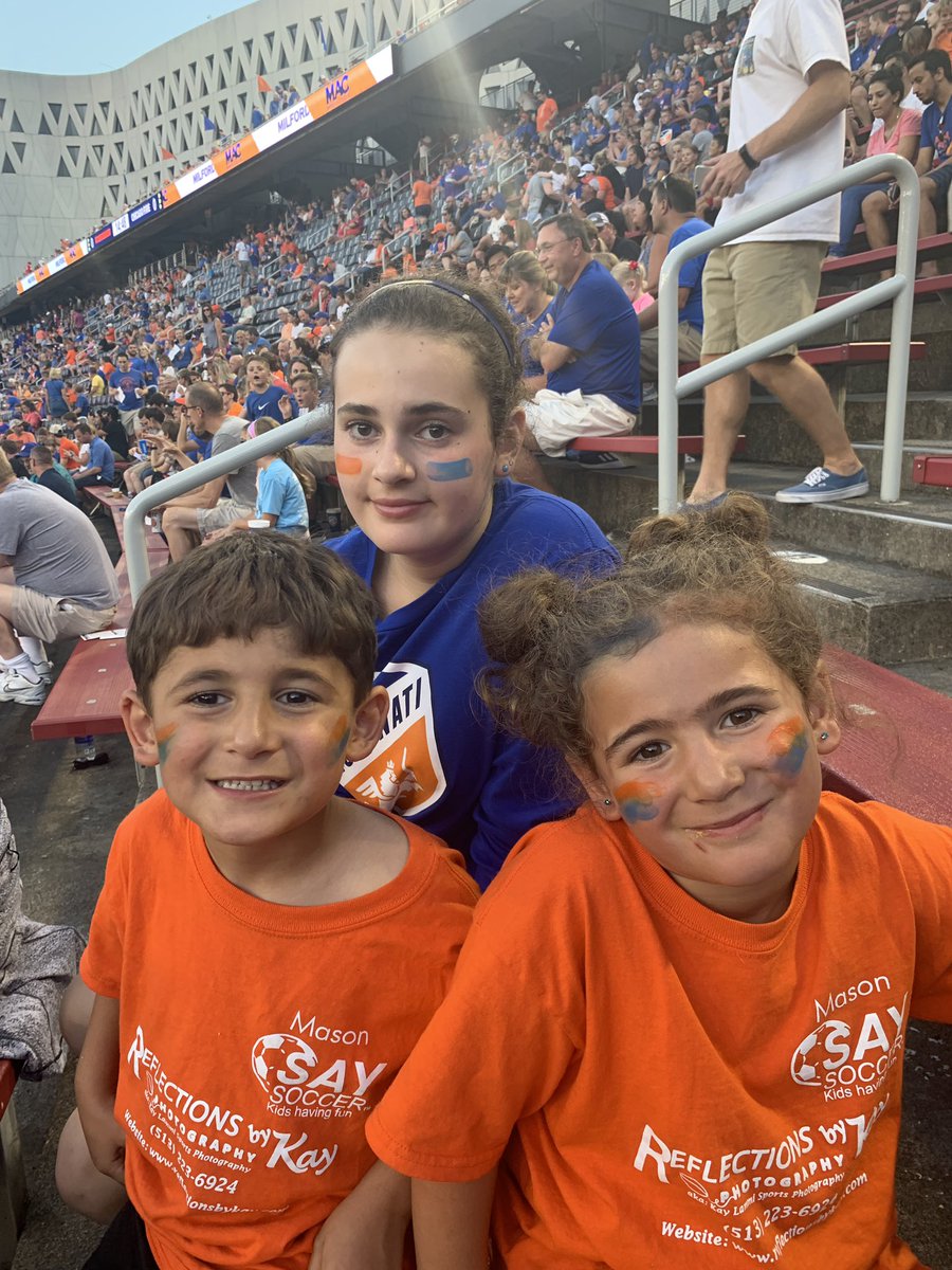 First Timers and Loving It! #frischsfan #fccincy