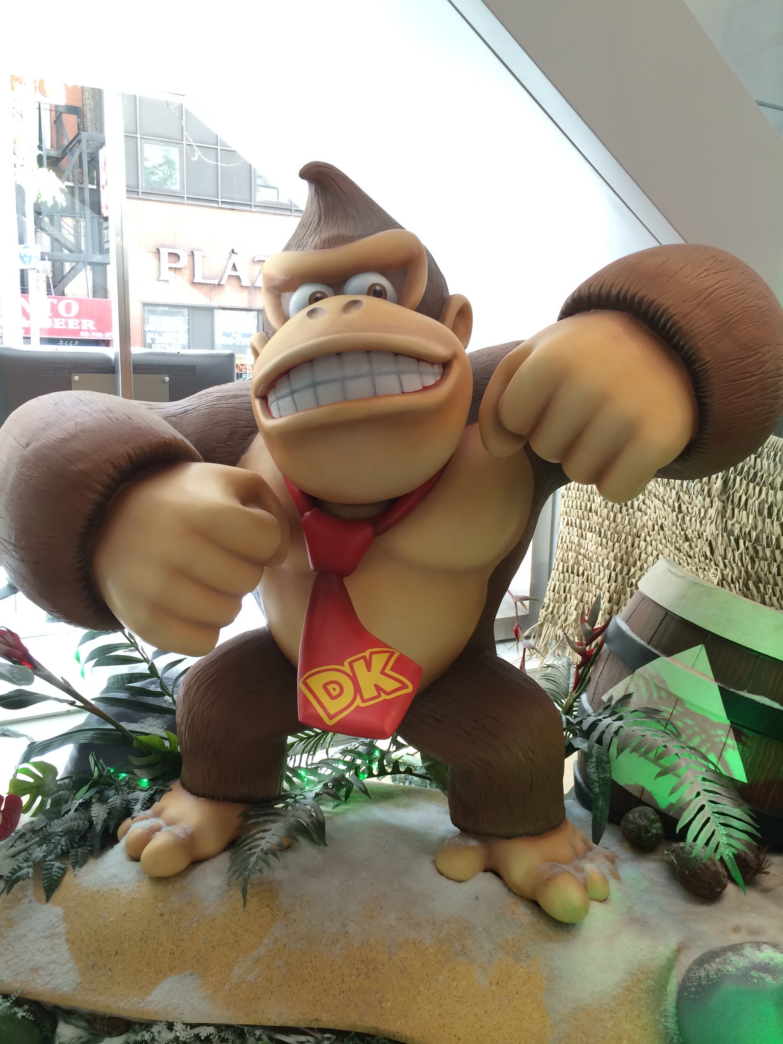 Nintendo's Donkey Kong statue was not actually stolen from its New