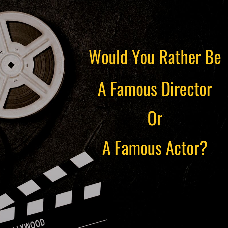DrBossKey's tweet photo. I'd rather be a famous director because I like the idea of creating and directing. Having the vision and trying to communicate that vision with others in pulling everything together. How about you my friends?
#DrBossKey
#DrHood
#Wouldyourather
#gettoknowyou https://t.co/CjyCJiiza5