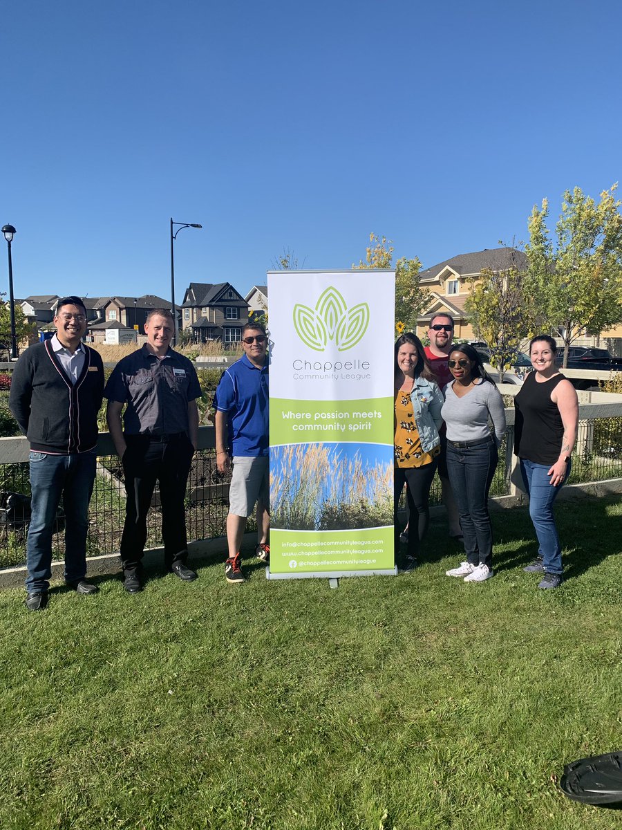NathanIpYEG's tweet photo. Truly one of my favourite days of the year! Wonderful turnout at all of the #yegCLDay19 @efcl events in #Swyeg. Special thank you to volunteers @ Heritage Point Community and Chappelle Community Leagues for including and welcoming me. #communityleagueday #epsb https://t.co/LrH6YWTMtb