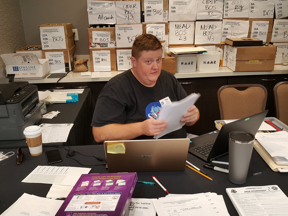 SAAZ_HomeBrew's tweet photo. Data R Us #CSAAZ2019 #BJCP #homebrew https://t.co/FMN9FzUCNJ