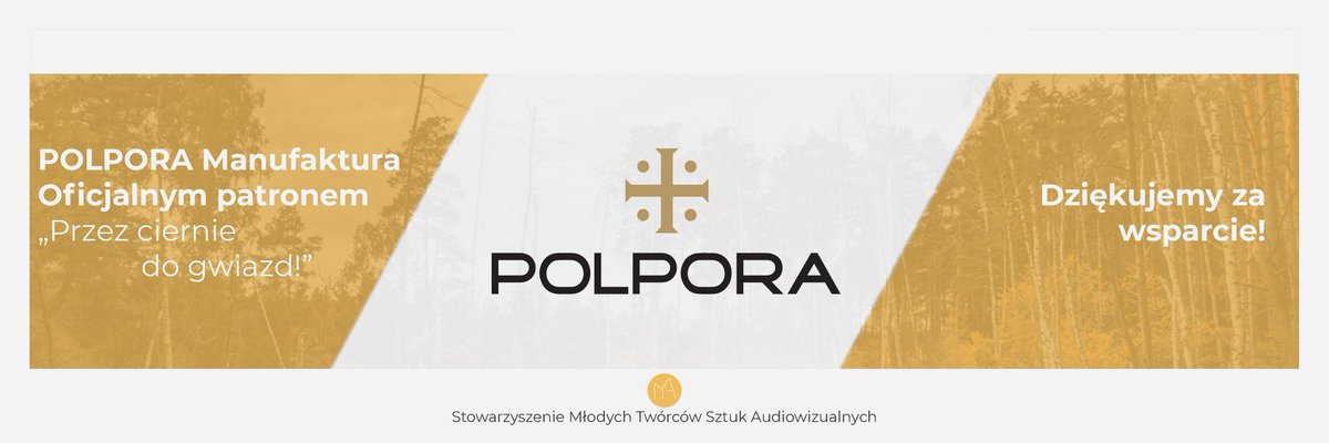 Stow_MTA's tweet photo. Do naszych patronów medialnych dołączają:

Polpora Zegarki
Miejskie Centrum Kultury w Czarnkowie 
oraz
Tvasta 

#patronimedialni
#PrzezCiernieDoGwiazd
#film https://t.co/ajzxdM4oyq