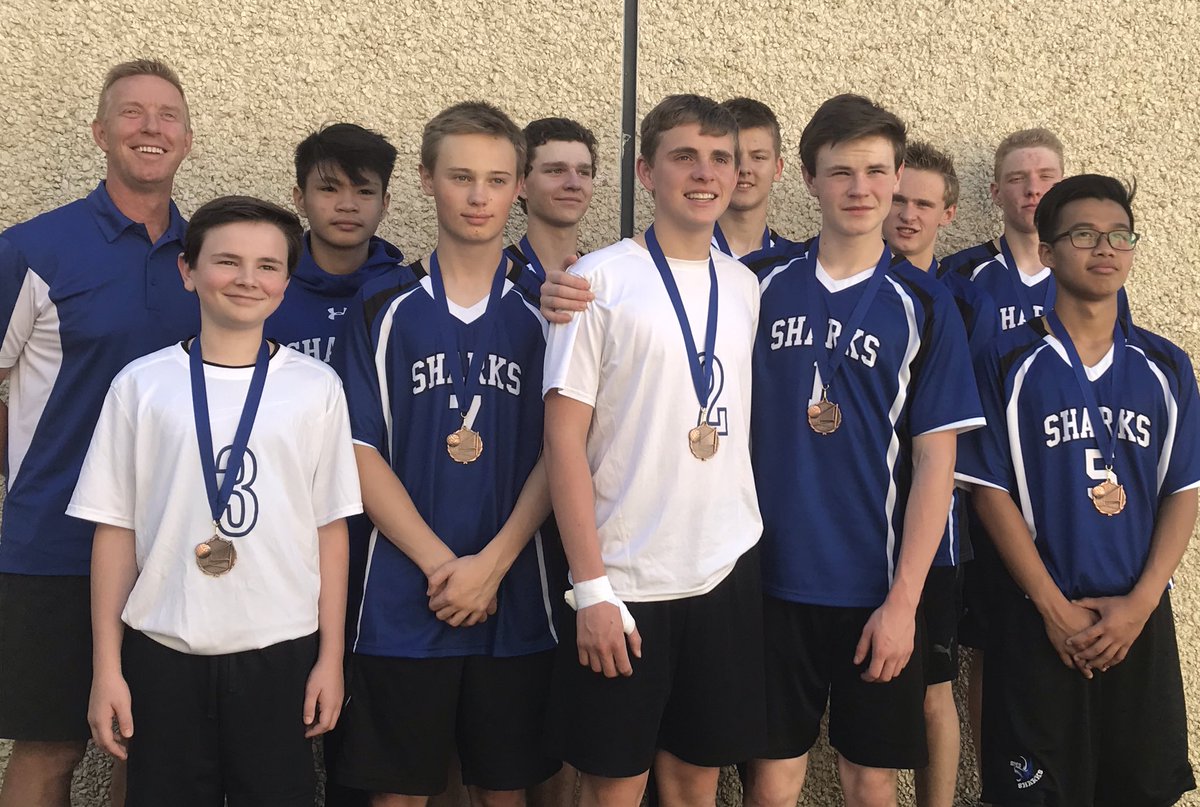 Great start to this vball season. Young team won bronze in Redwater. Proud of this crew.