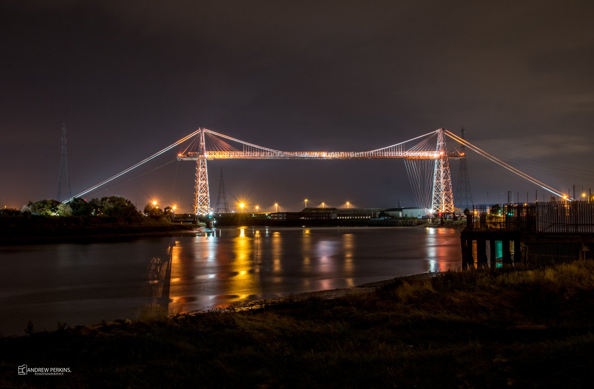 Newport Transporter bridge bathed in orange for Alzheimer's Research UK week. #itsOURbridge #NewportAtNight #ShareTheOrange <a href="/walesdotcom/">This is Cymru Wales</a> <a href="/thenewporters/">Newport Rises</a> <a href="/ItsYourWales/">It's Your Wales</a> <a href="/visit_newport/">Visit Newport</a> <a href="/southwalesargus/">South Wales Argus</a>