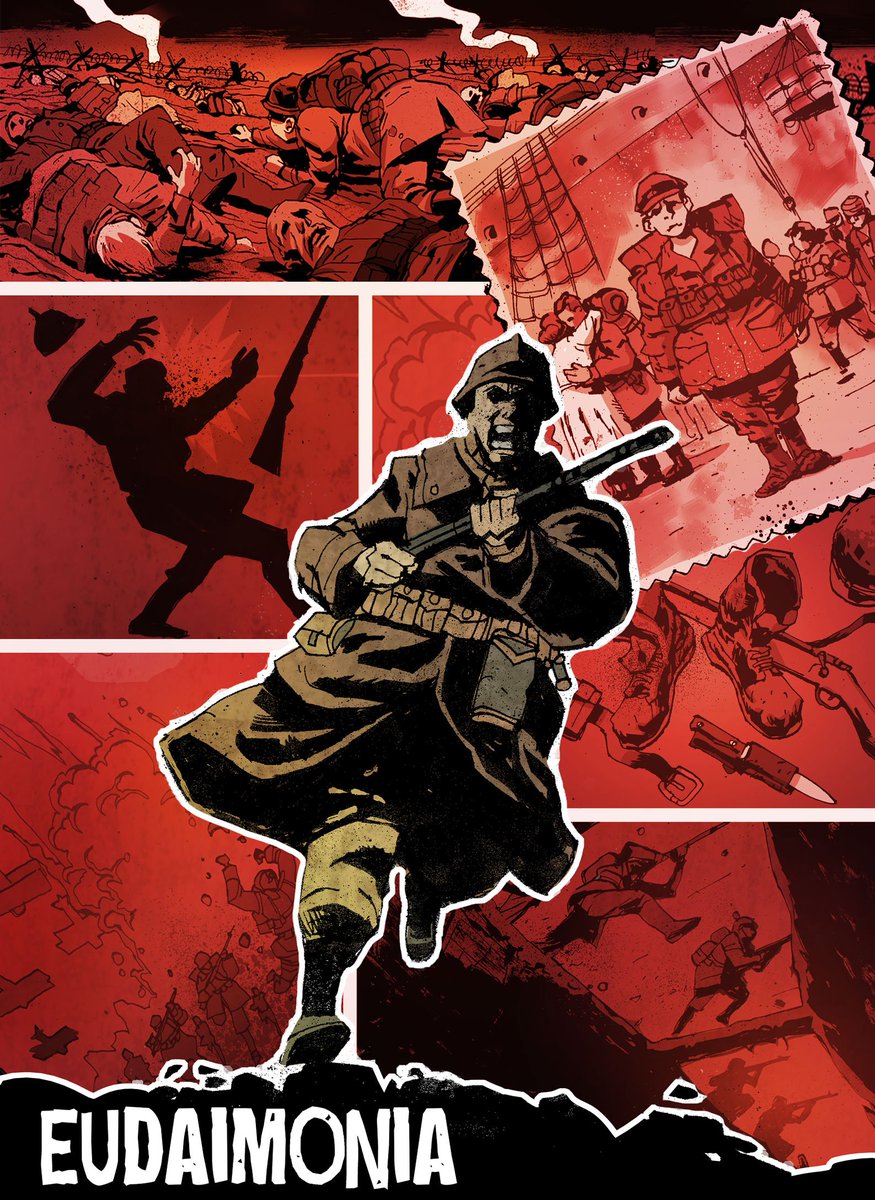 EudaimoniaComix's tweet photo. Just a whistling shot short of 50% funded. Let's keep this Saturday rolling.
Back Eudaimonia today lads.
https://t.co/XyWF66ulrt
#ComicsRevolution #BuildingAFuture #makingcomics #TeamComics #IndieFocused #Comics #indiecomics #comicsgate #cgphase2 https://t.co/bHSjIVRv0h