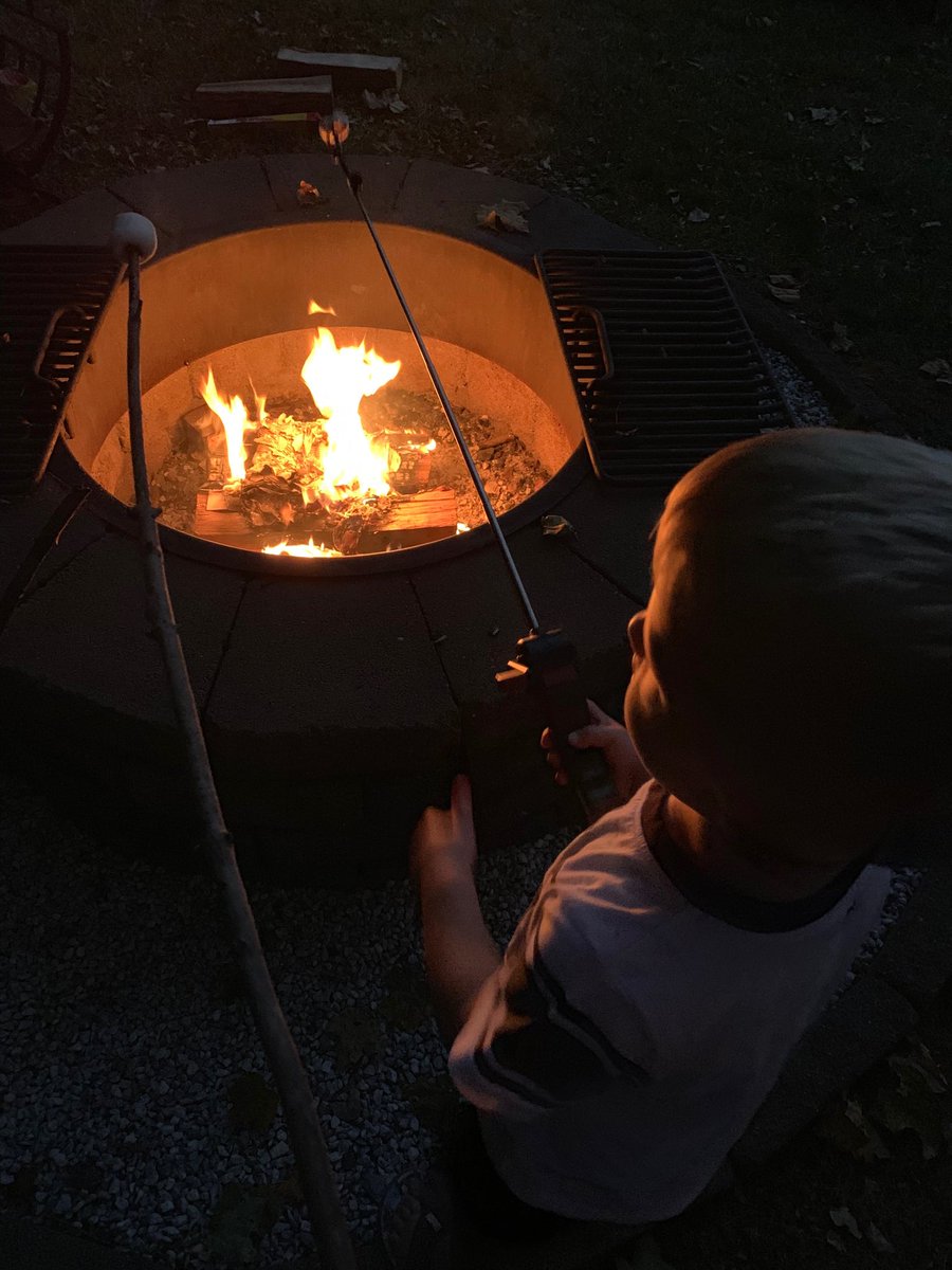 Saturday night s’mores!