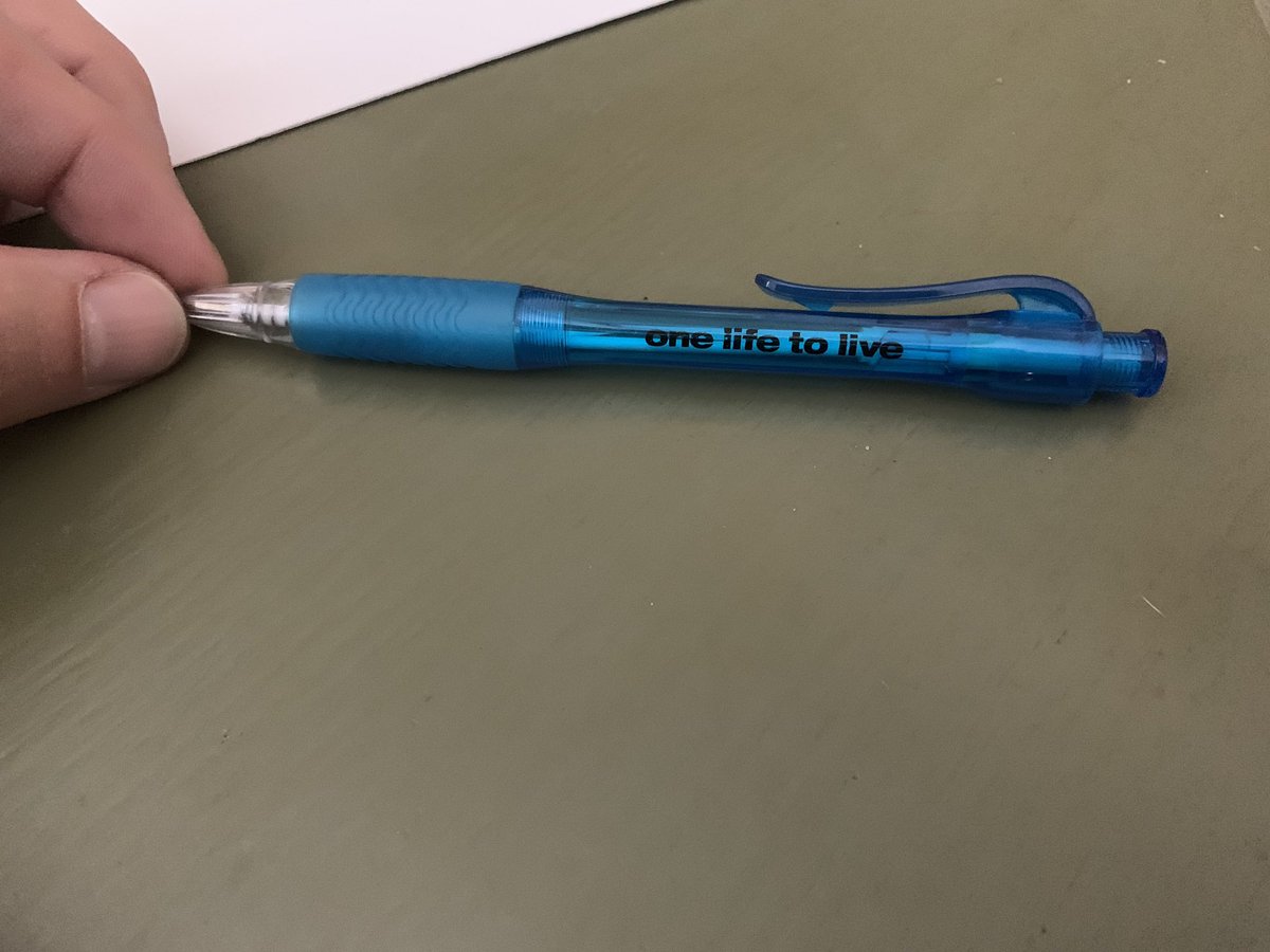 BruceLynnn's tweet photo. Yes @ABCNetwork I still have #OLTL pen.I still LOVE #ONELIFETOLIVE!! Always have and always will! #BRINGBACKONELIFETOLIVE #PLEASE @KassieDePaiva @krisalderson @robinstrasser @_MelissaArcher @breewilliamson @SeanRinggold @ajtrischitta @iamtikasumpter @Andreaevansprod #ERIKASLEZAK https://t.co/67Og0WC3Mc