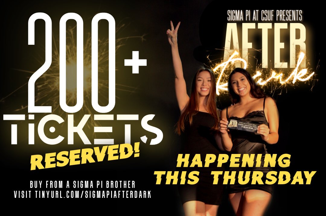 EVENT IS COMING UP AND TICKETS ARE SELLING FAST! Claim yours from a brother now!