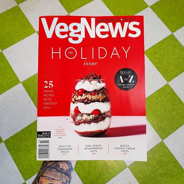 RabbitFoodVegan's tweet photo. The @vegnews Holiday Issue is here! Recipes and tips to survive the holidays as a vegan. Come grab your copy!
🐰
🥕
🛒
All Vegan, All the Time! Open daily from 10-8pm at 2425A Exposition Blvd Austin TX. Aloha, Y'all! 🐰
🥕
🛒
#veganaustin #austinvegan #vegangrocery #rabbitfoo… https://t.co/bJMA5Q1Qsb